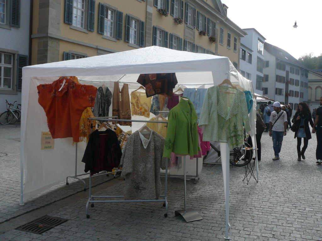 Kunst&Handwerkermarkt Winterthur mit Zelt